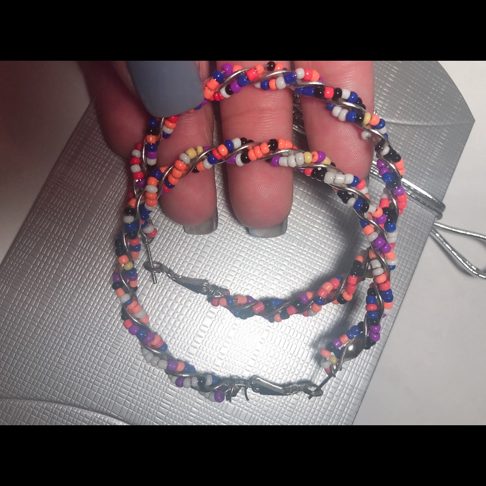 Multicolor earring - Picture 4 of 4
